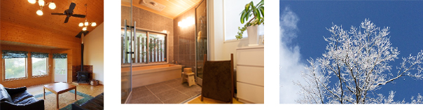 別荘写真(露天風呂・玄関・和室)